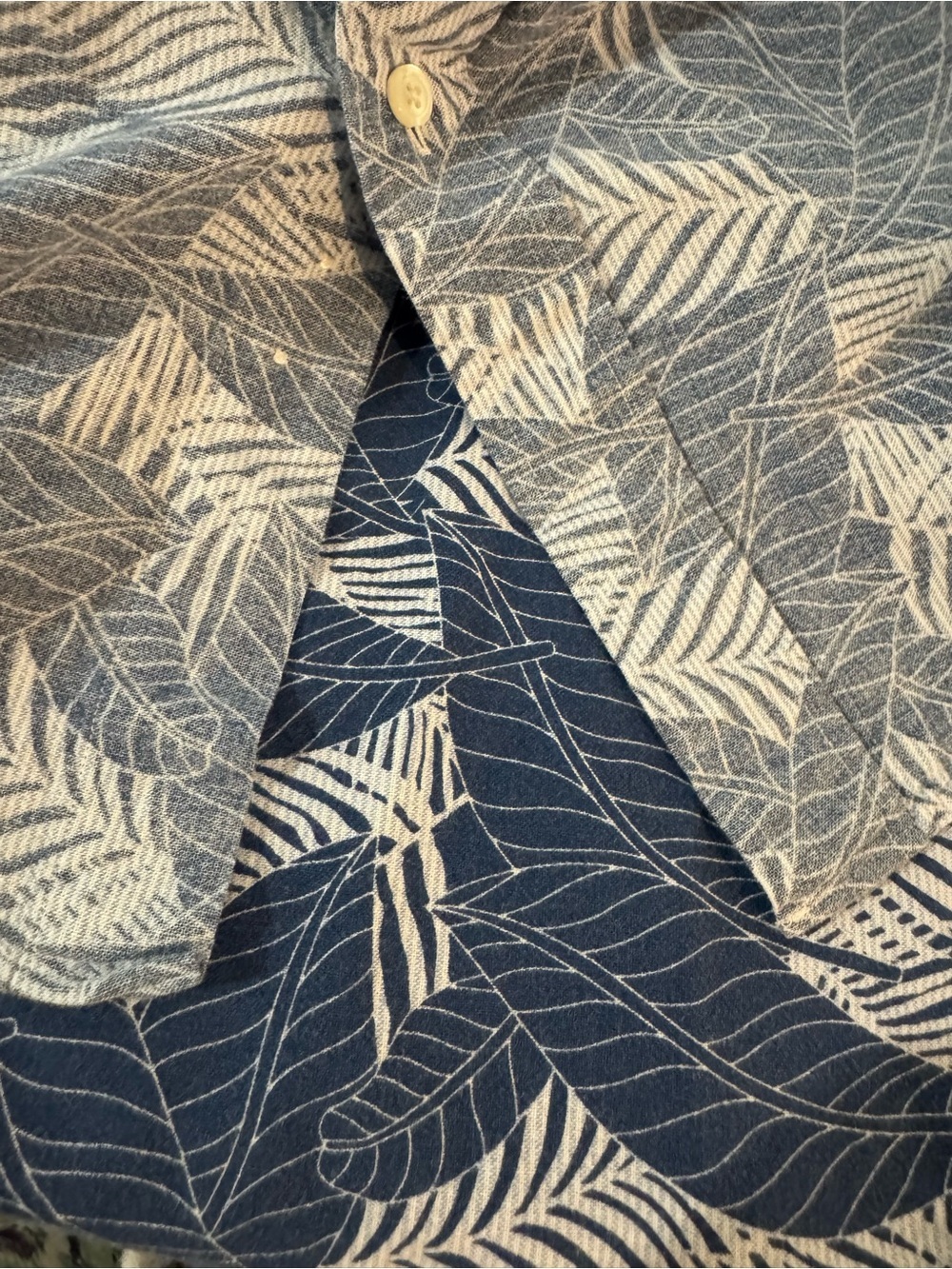 Brooks Brothers Regent 1818 Hawaiian Button Down Cotton Shirt Size XXL Blue - Picture 6 of 8